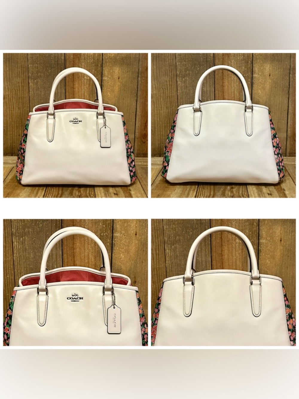 Coach. 7 Piece. Margot Bag, Watch, Pouch, Wristlet, Glasses, Dust Bag & Scarf - Picture 3 of 16